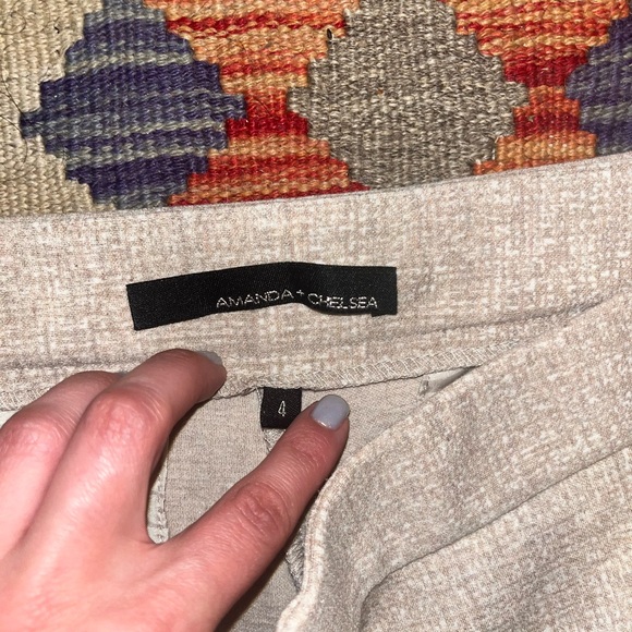 Amanda & Chelsea Tan Boot Cut Flare Pants - Picture 6 of 8